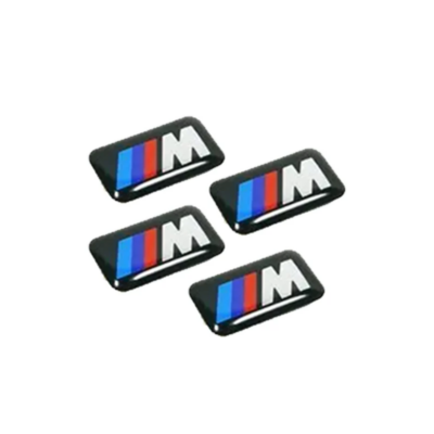 BMW M Wheel Badges